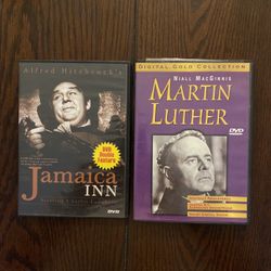 Classic DVD’s Jamaica Inn/The 39 Steps