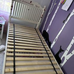 Twin Bed Frame- Little Girl Style - FREE