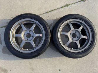 Rare SSR Type C 15 x 6.5 + 43 ; 4 x 100 Wheels / Rims Copper (Pair)