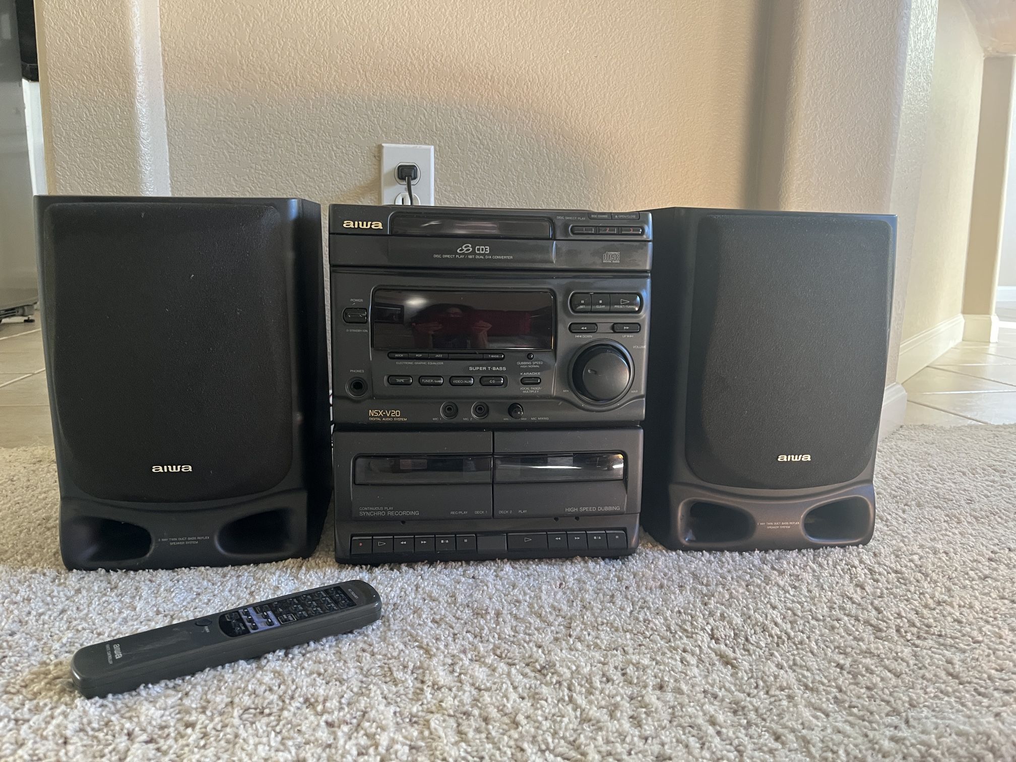 Classic AIWA stereo system for sale!