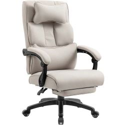 Fabric Office Chair offers a premium sitting experience with its ergonomic design and breathable tech cloth upholstery. Featuring a high-density foam