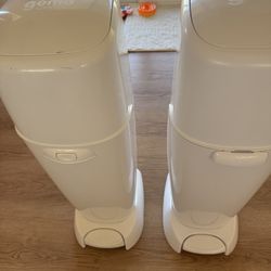 Two Diaper Genies