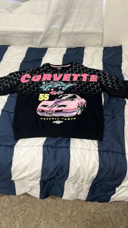 GM retro 90s Corvette Racing graphic sweatshirt