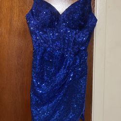 Blue Party Dress 