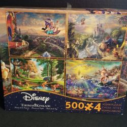 Disney Thomas Kinkade Jigsaw puzzles