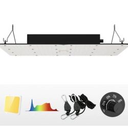 VEVOR LED Grow Light, 400W Full Spectrum Dimmable, High Yield Samsung 2B1B Diodes Growing Lamp for Indoor Plants Seedling Veg and Bloom Greenhouse Gro