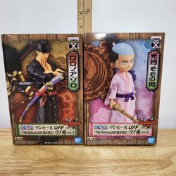 Zoro And Momonosuke Complete Figure Set, One Piece