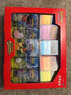 Pokémon TCG Mega Evolution Ascended Heroes 5-Pack Box