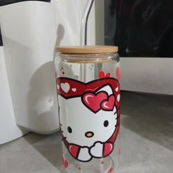 Hellokitty Glass Cup M