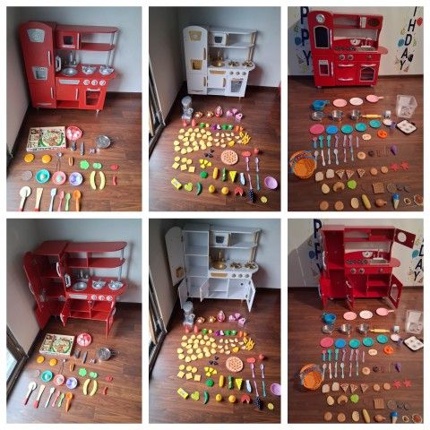 Play Kitchen With Accessories