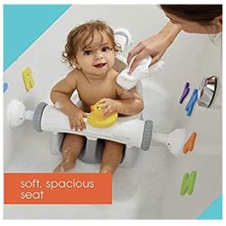 NEW IN BOX!! Summer My Bath Seat Soft Support, Gray