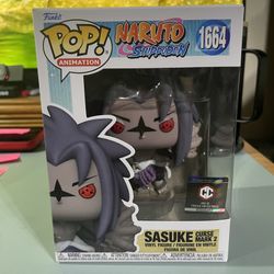 Funko Pop Animation Naruto Shippuden #1664 Sasuke Curse Mark 2 Chalice Collectibles