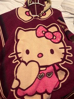 Hello kitty poncho