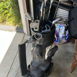 Golf Clubs With Bag