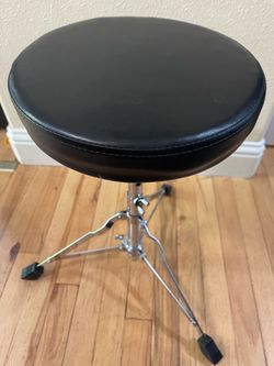 Drum throne chair, Height adjustable, great condition