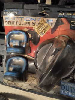 Dent puller suction cups