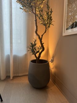 Grey Blue Planter
