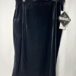 R&K EVENING VELVET SKIRT SIZE 14