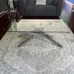 Glass Coffee Table 