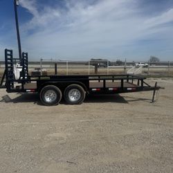 20FT Heavy Duty Equipment Trailer – Tandem Axle – Ramps – $4,500
