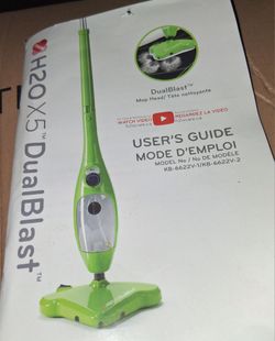 H20 X5 Dual Blast Mop/Steamer