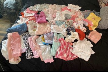 Baby girl clothes 3-9 months