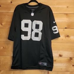 Size Large Raiders Jersey For $60 