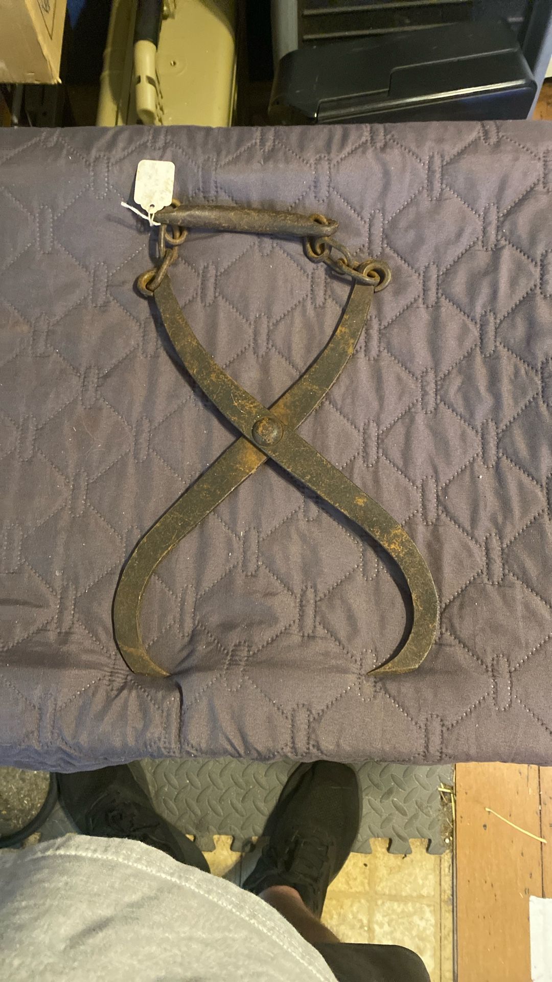 Antique Ice Tongs