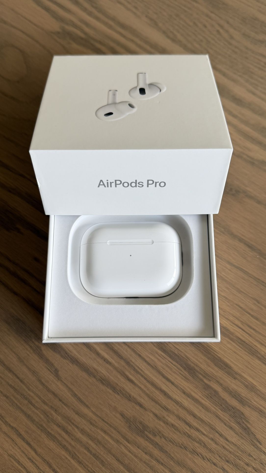 Apple AirPods Pro 2 – Box, New Charging Cable w/Extra Ear Tips