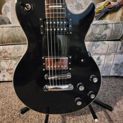 Montaya Les Paul Custom Electric Guitar 