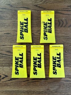 Spikeball Replacement Parts Lot 5 Yellow Frame Legs Ball Carry Bag OEM Summer Games