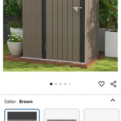 Outdoor Patio Shed Storage