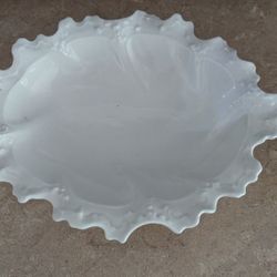 Milk Glass Dish