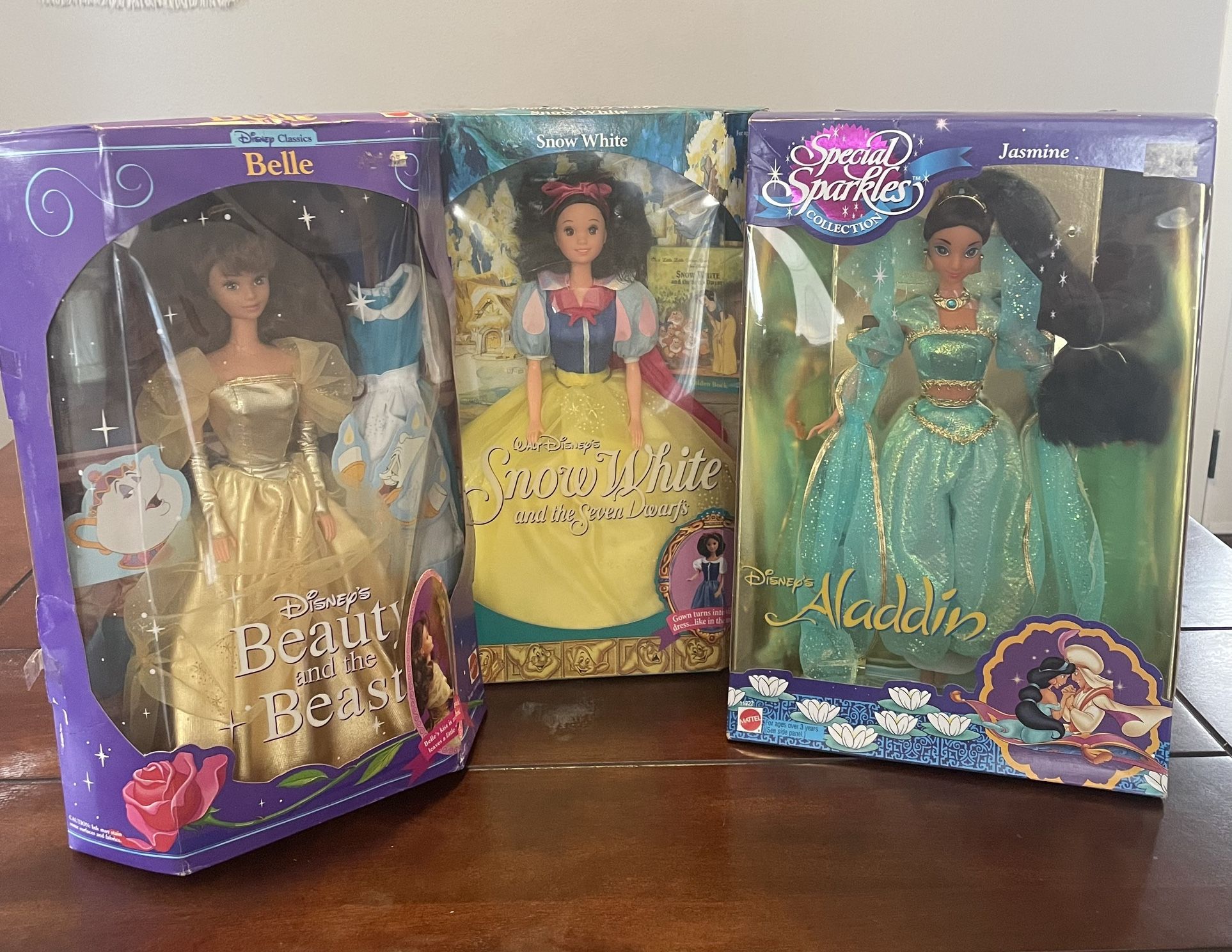 Mattel Disney Dolls From 1990s
