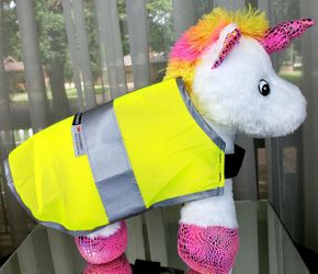 3M Reflective Yellow Dog Vest Size XS