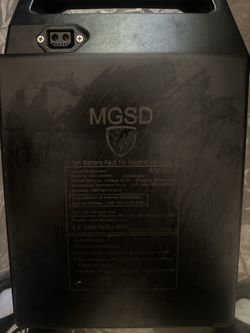 MGSD 60v Battery