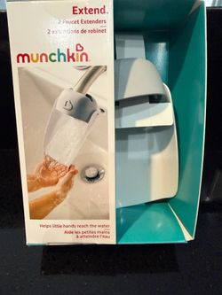 Munchkin Faucet Extender 1 Piece, Grey