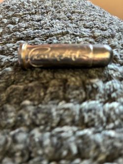 Vintage Silver Bullet Brigade Pendent with Charlton Heston’s signature engraved