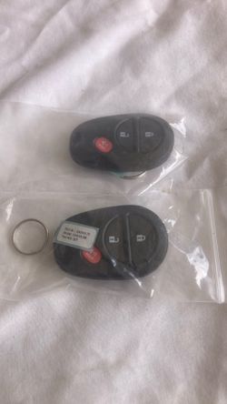 2 - 3 Button Keyless Remote