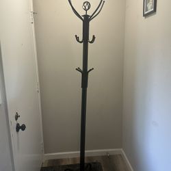 Black Coat Rack 