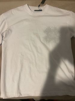 Amiri White Crystal Logo T-Shirt