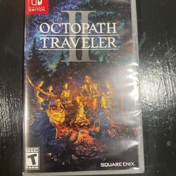 Brand New Octopath II 2 Nintendo Switch Video Game Sealed 