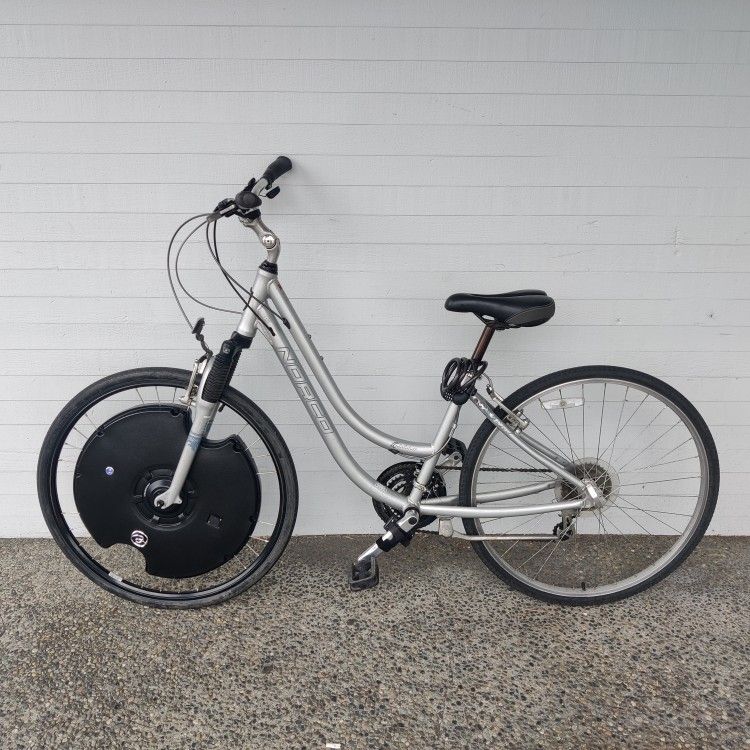Electron 28" 700c 400w Electric E-bike Wheel - 20 mph, 50 mile Range, 30sec Install (MSRP $800) NEW!