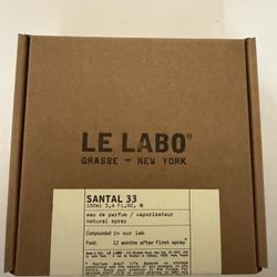 Le Labo Santal 33