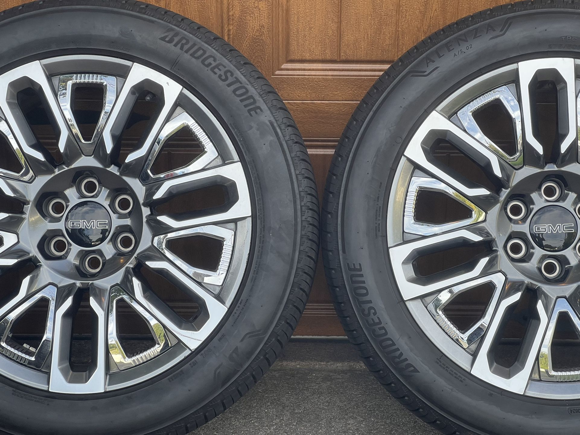 22” Rims With Tires
