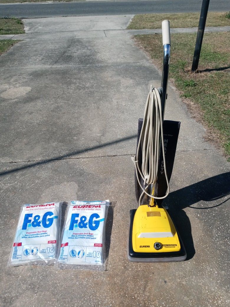 Eureka high filtration commercial vacuum