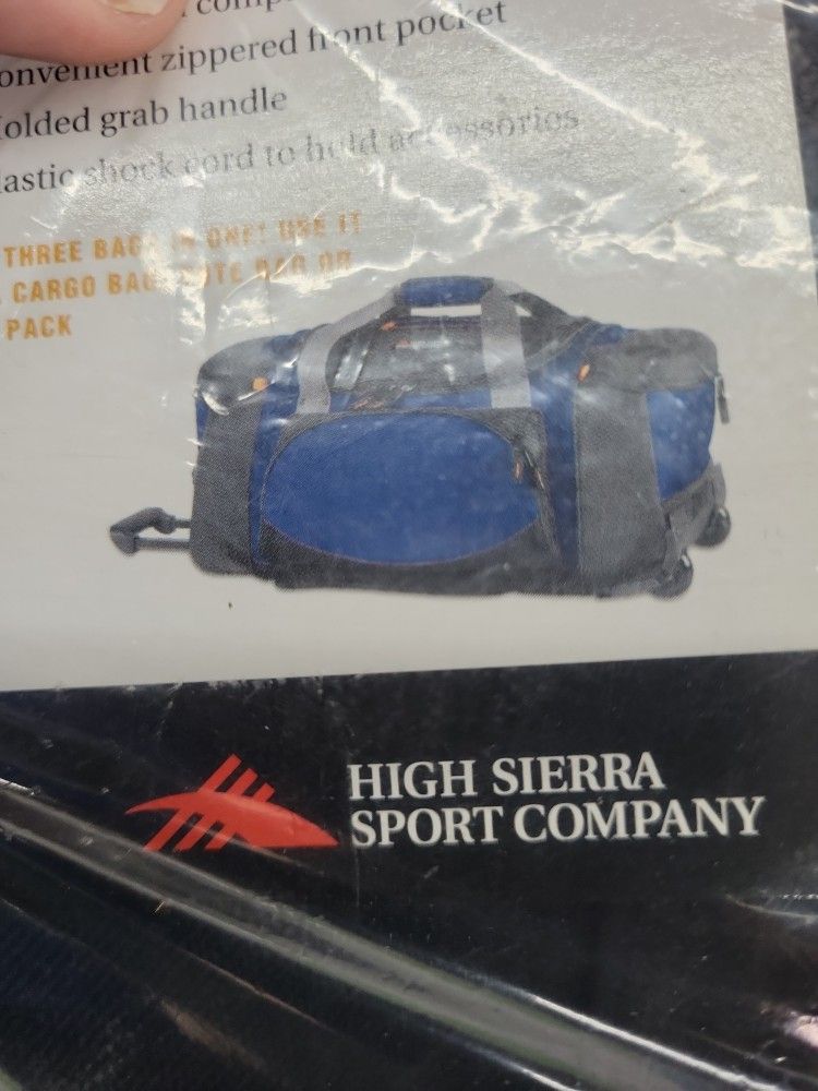 Duffle Bag New In Plastic