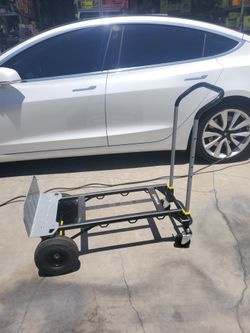 Gorilla
800 lbs. Capacity Convertible Steel Hand Truck, Wide Dual Mode Adjustable Height Handle, Simple/Safe Flatbed Conversion