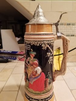 Ornate German Beer stein