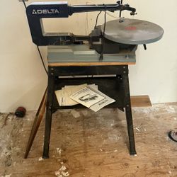 Delta Variable 20 Inch Scroll Saw With Manual! 
